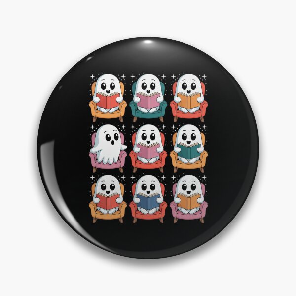 Item preview, Funny Ghost Book Reading Books Lover Teacher Happy Halloween designed and sold by KingsLife1994.