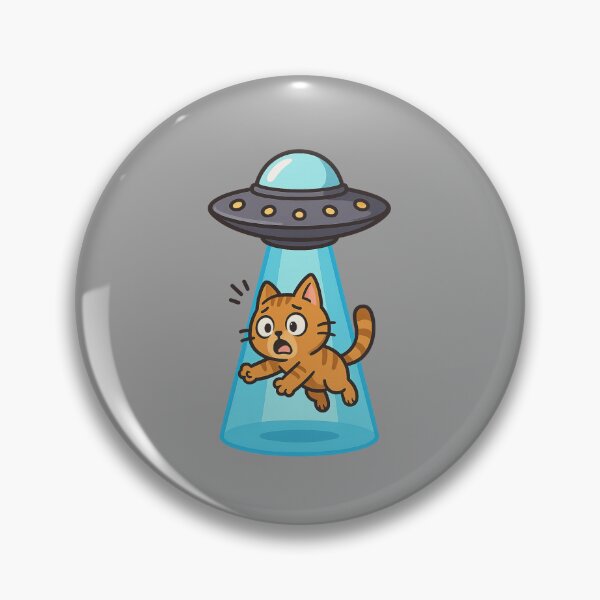 Item preview, UFO Cat Abduction designed and sold by Prints-by-Olaf.