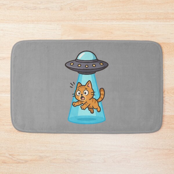 Item preview, UFO Cat Abduction designed and sold by Prints-by-Olaf.