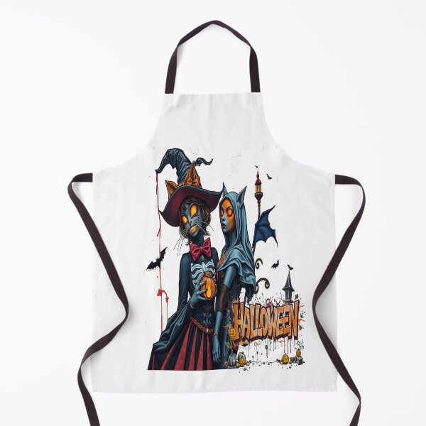 Item preview, halloween cat horror graffiti designed and sold by atomsama.