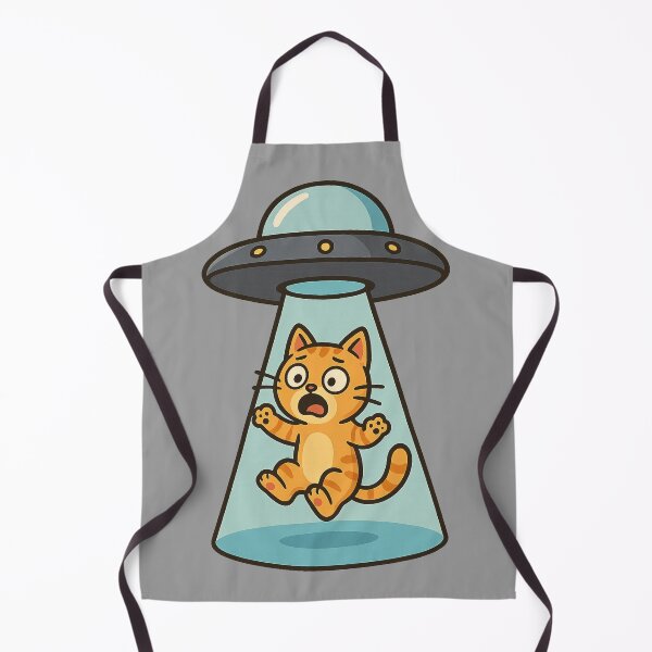 Item preview, UFO Cat Abduction designed and sold by Prints-by-Olaf.