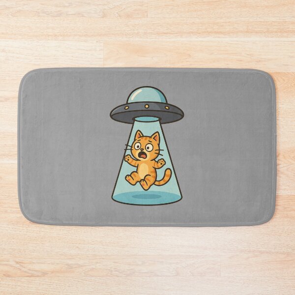 Item preview, UFO Cat Abduction designed and sold by Prints-by-Olaf.