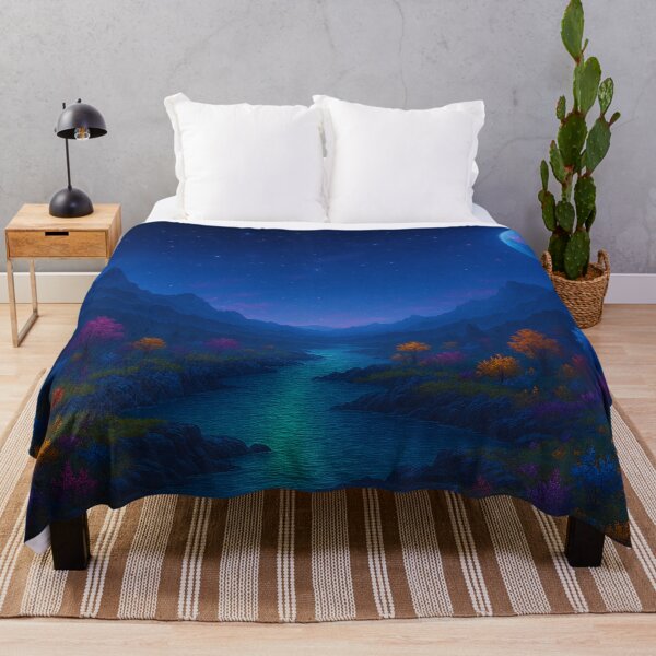 Item preview, Magical night landscape on Halloween designed and sold by Sigtrix.