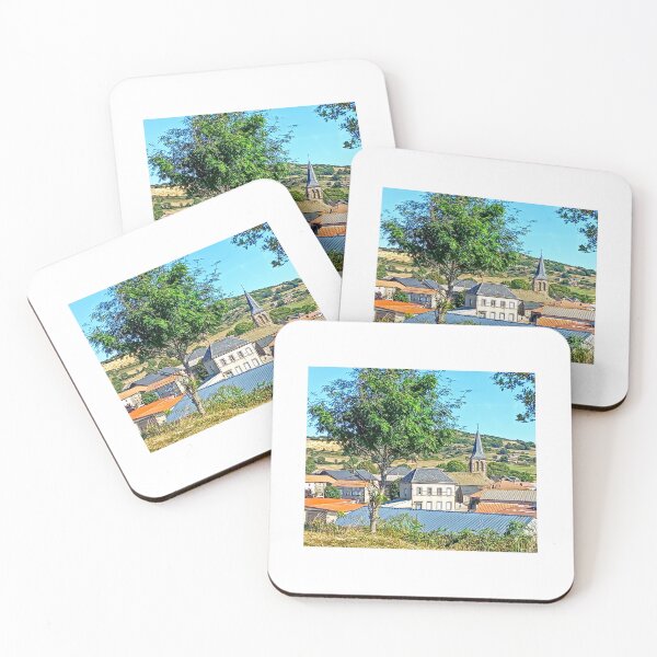 Item preview, Valjouze Bell Tower – Valjouze Church View designed and sold by Open Road Gallery .