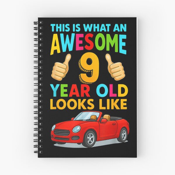 Item preview, Awesome 9 Year Old Looks Like Red Sports Car Birthday Gift designed and sold by LeonellDavy.