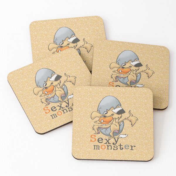 Item preview, Funny Sexy Monster Hatching from Egg designed and sold by Pink Writer.