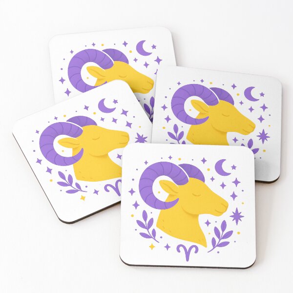Item preview, Aries Zodiac Sign Illustration designed and sold by Anna Koneva.