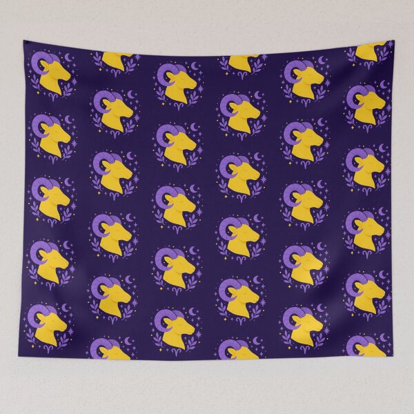 Item preview, Aries Zodiac Sign Illustration designed and sold by Anna Koneva.