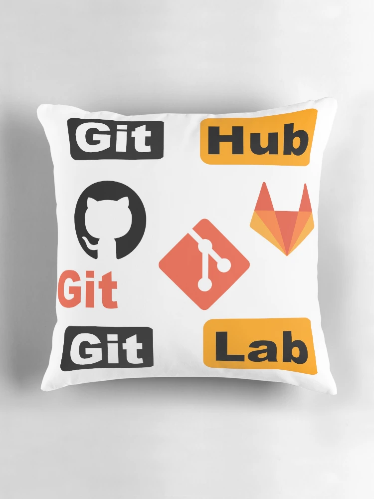 Thumbnail 3 of 4, Pillow, git github gitlab repository designed and sold by developerfriday.