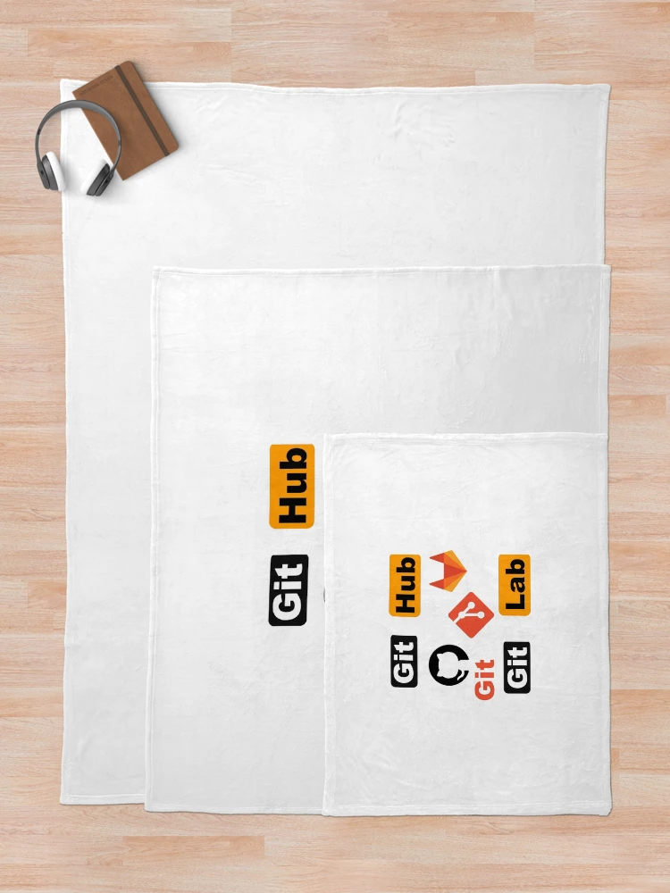 Thumbnail 5 of 6, Throw Blanket, git github gitlab repository designed and sold by developerfriday.
