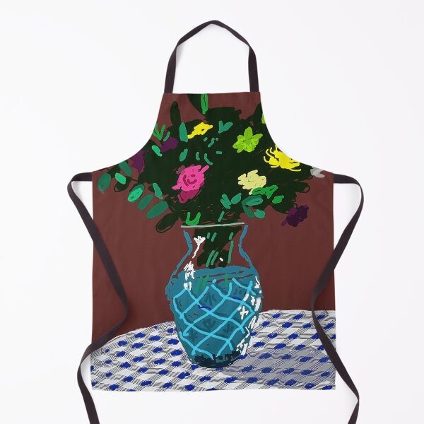 Item preview, 21st March 2021, Purple And Yellow Flowers In A Vase By David Hockney designed and sold by ALIONAMER.