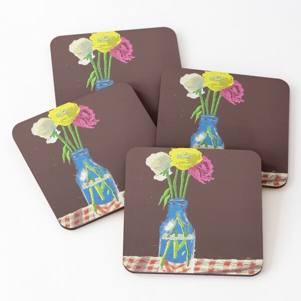 Item preview, 23rd March 2021, Flowers In A Milk Bottle By David Hockney designed and sold by ALIONAMER.