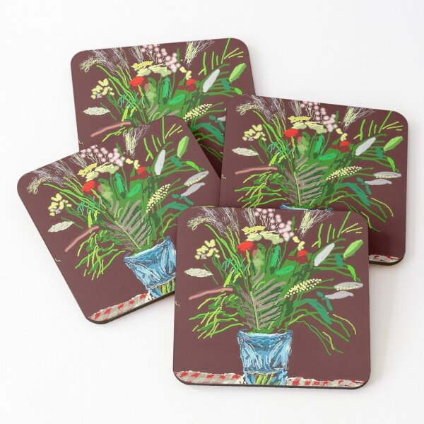 Item preview, 27th February 2021, Tall Flowers In A Tall Vase By David Hockney designed and sold by ALIONAMER.