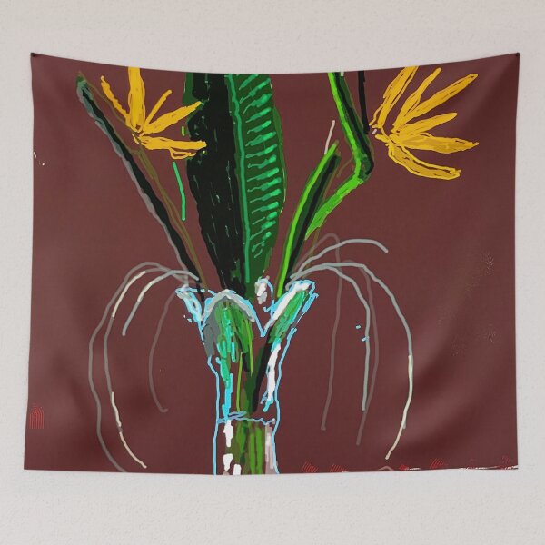 Item preview, 26th March 2021, Exotic Flowers By David Hockney designed and sold by ALIONAMER.