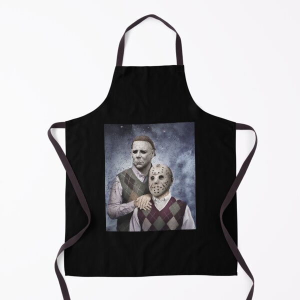 Item preview, Michael Myers and Jason Voorhees Step Brothers Funny Horror Movie Characters Tshirts Halloween M4118 designed and sold by CozyScratch.