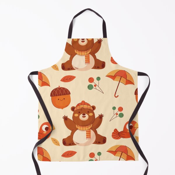 Item preview, cute bear, autumn pattern designed and sold by Mauswohn.