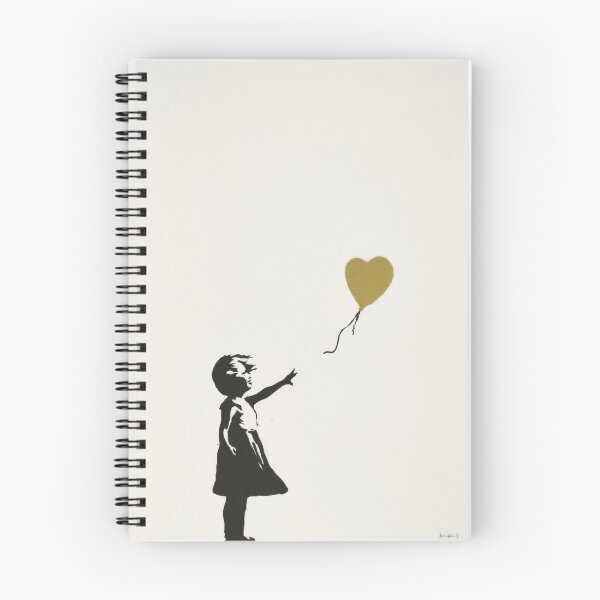 Item preview, Girl With Balloon (gold) By Banksy designed and sold by ALIONAMER.