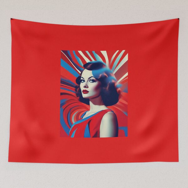 Item preview,  A Woman in the Charm of Crimson Waves designed and sold by KilianSzmid.