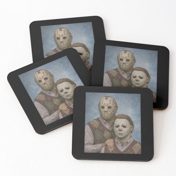 Item preview, Michael Myers Jason Voorhees Funny Step Brothers Inspired Halloween Horror M4829 designed and sold by CozyScratch.