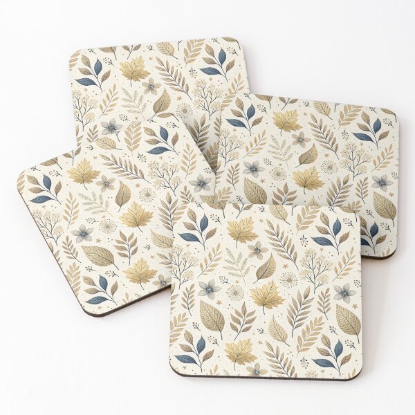Item preview, Chic golden leaves in Autumn designed and sold by Merrylands Artshop.