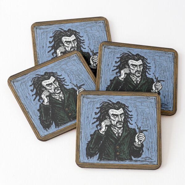 Item preview, Retrato de un hombre de Clendrick Heppenstrike designed and sold by Vintage Designs +.