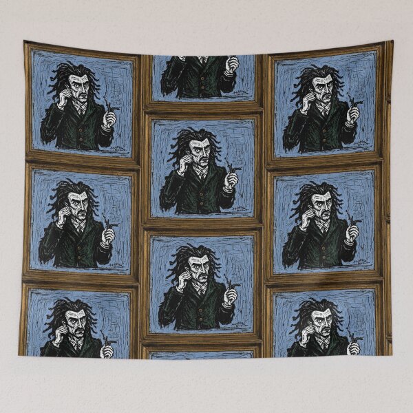 Item preview, Portrait of a man by Clendrick Heppenstrike designed and sold by Vintage Designs +.