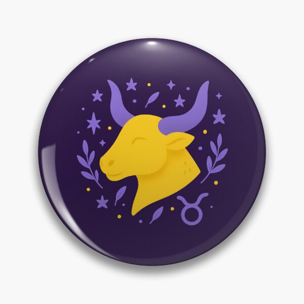 Item preview, Taurus Zodiac Sign Golden Bull Astrology Illustration designed and sold by Anna Koneva.