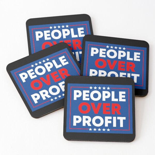Item preview, People Over Profit Anti-Capitalism designed and sold by PixVib.