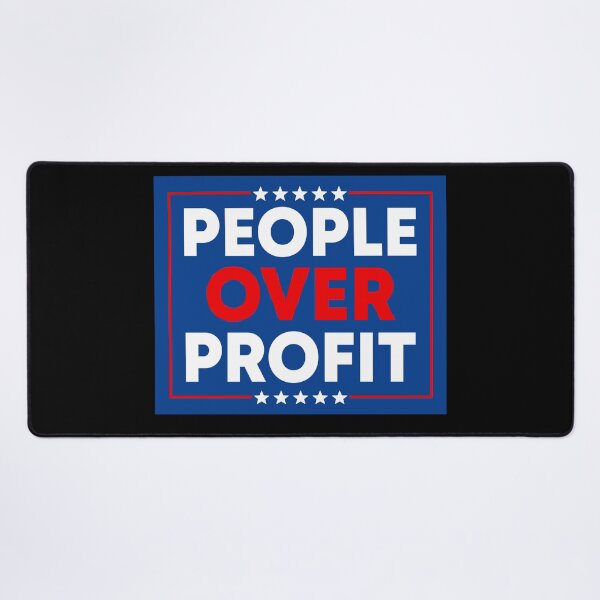 Item preview, People Over Profit Anti-Capitalism designed and sold by PixVib.