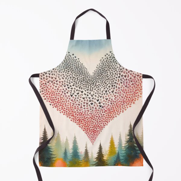 Item preview, Colourful Heart and Woodland designed and sold by BreezyCove.