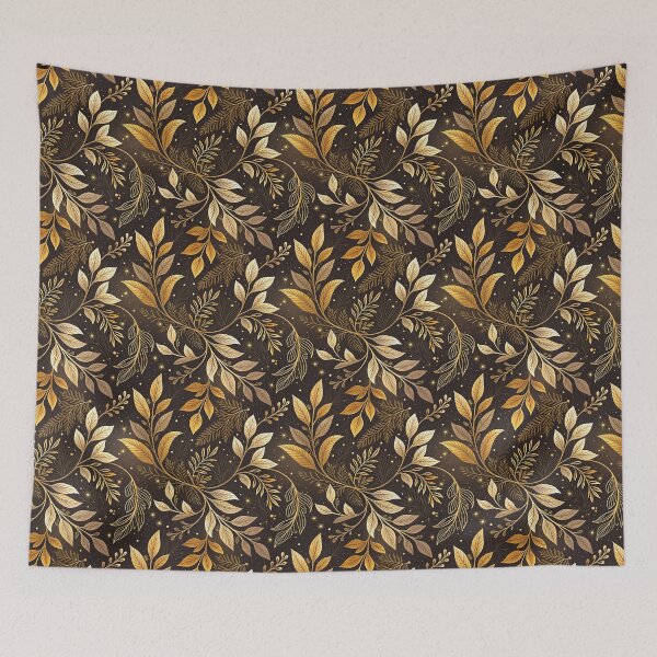 Item preview, Chic and elegant golden leaves in Autumn designed and sold by Merrylands Artshop.