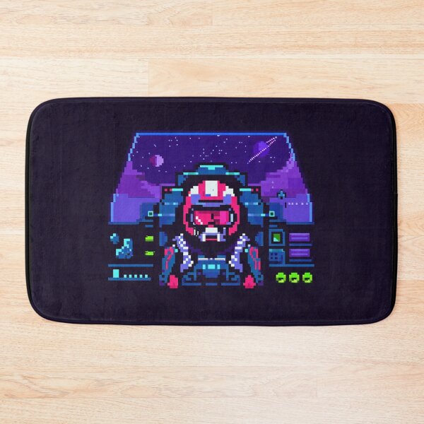 Item preview, 8 Bit retro gaming fighter pilot design designed and sold by Vintage Designs +.