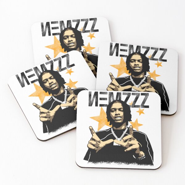 Item preview, Modern UK Rap Aesthetic N.em.zzz Inspired Graphic Portrait Art designed and sold by QuitzonJeanne.