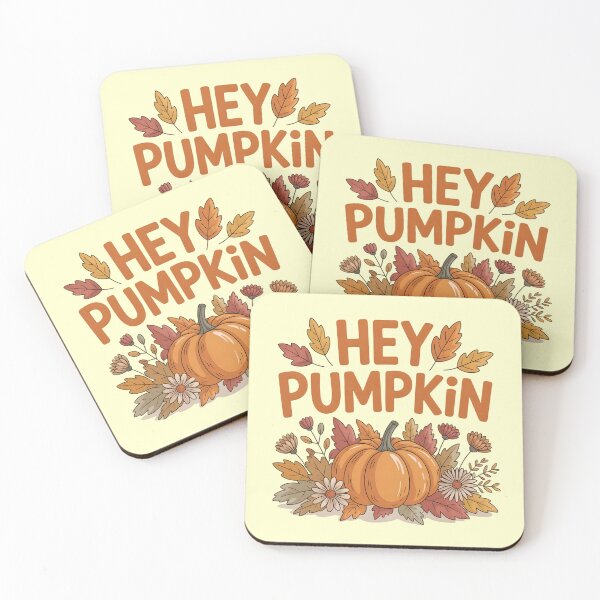 Item preview, Hey Pumpkin Cute Autumn Retro Fall Design designed and sold by LinLuckStudio.