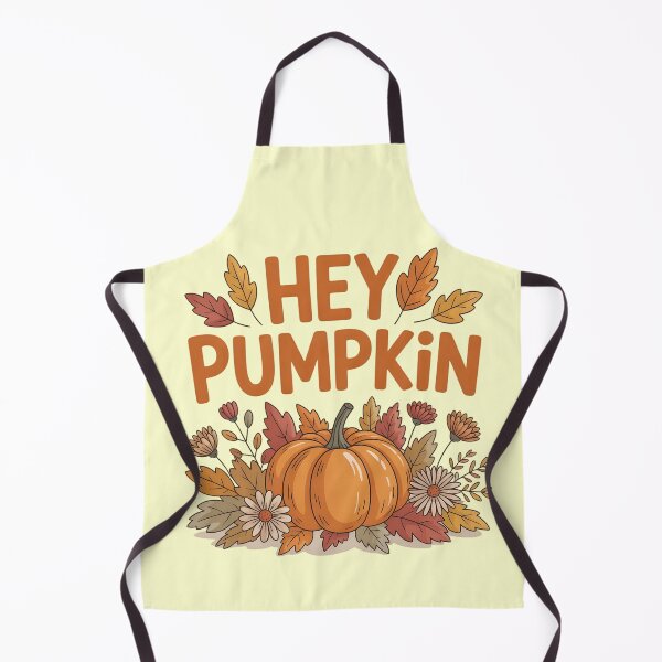 Item preview, Hey Pumpkin Cute Autumn Retro Fall Design designed and sold by LinLuckStudio.