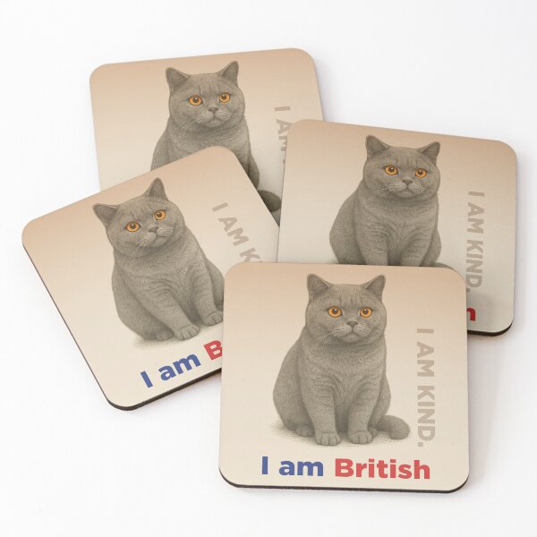 Item preview, British cat designed and sold by korasi.