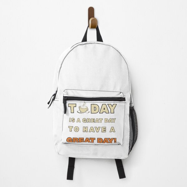Item preview, Great Day to Have a Great Day | Retro Coffee Morning Motivation (white) designed and sold by Creative Expressions By JLDesigns.