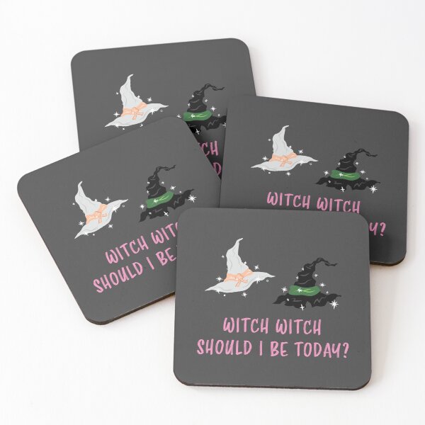 Item preview, Witch Witch Should I Be Today - Popular Pink & Dark Grey designed and sold by Daniel Bevis Design.