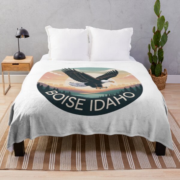 Item preview, Boise Idaho Eagle Design – Modern Wildlife Art designed and sold by CircinusStore.