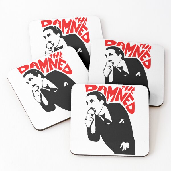 Item preview, Vintage Punk Icons The D.am.ned Inspired Gothic Graphic Art designed and sold by QuitzonJeanne.