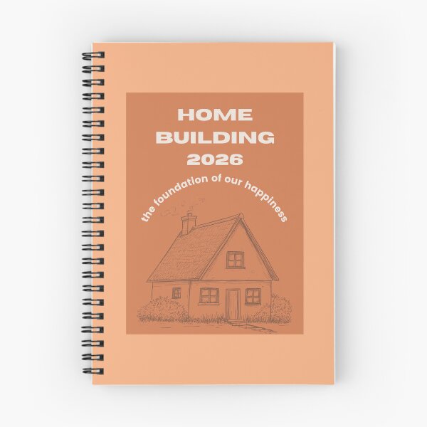 Artikelvorschau, home building 2026 – the foundation of our happiness entworfen und verkauft von allkindsofk.