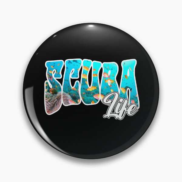 Item preview, SCUBA LIFE scuba diving diver underwater world marine life fishes and corals  designed and sold by Jt41.