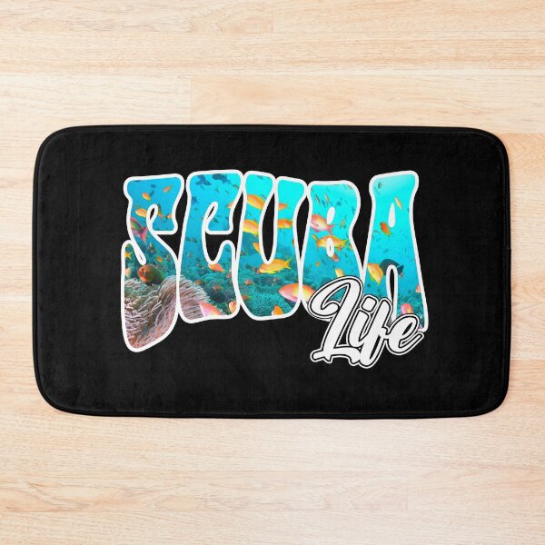 Item preview, SCUBA LIFE scuba diving diver underwater world marine life fishes and corals  designed and sold by Jt41.