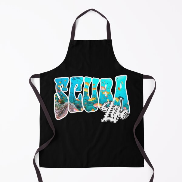 Item preview, SCUBA LIFE scuba diving diver underwater world marine life fishes and corals designed and sold by Jt41.