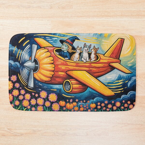 Item preview, Pumpkin Plane Flight designed and sold by m-y-A-I-A-R-T-.
