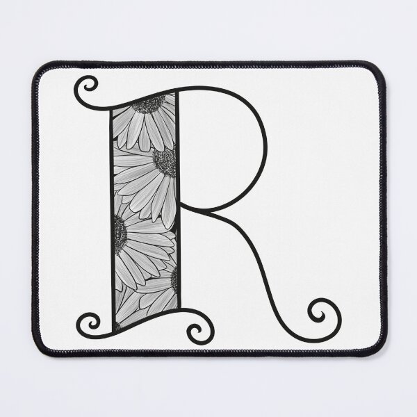 Item preview, Sunflower Inspired Letter R designed and sold by SSN-ART.