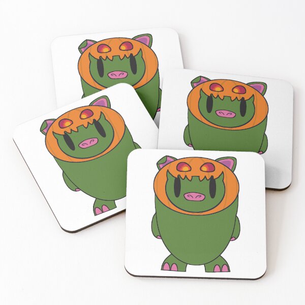 Item preview, Kawaii Pig in Pumpkin - Cute Halloween Animal Art designed and sold by VikstraG.