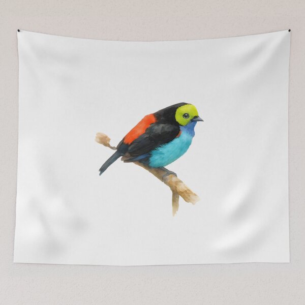 Item preview, Paradise Tanager (Tangara chilensis) designed and sold by HOMETOWN86.