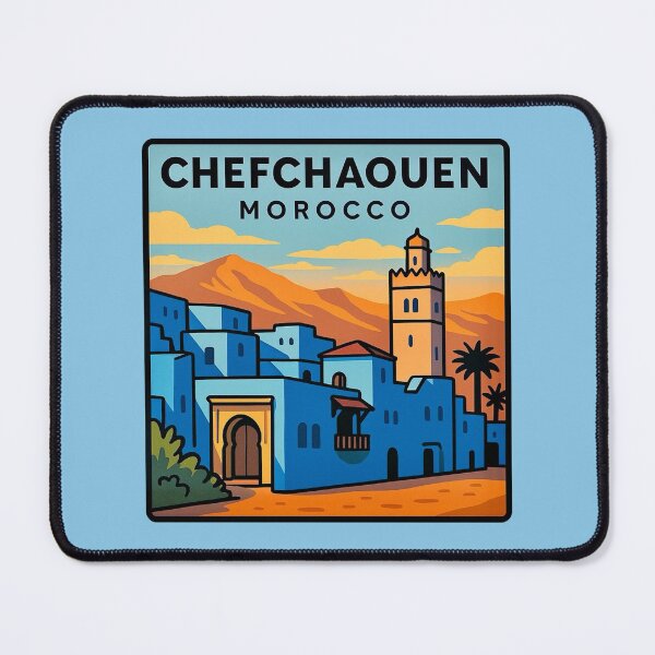Item preview, Chefchaouen - The Blue City, Morocco designed and sold by Myra365Art.