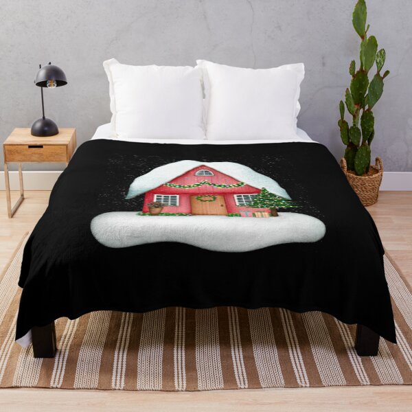 Item preview, Christmas house red designed and sold by Puifai2489.